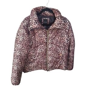 Me Jane Puff Jacket Animal Print size L